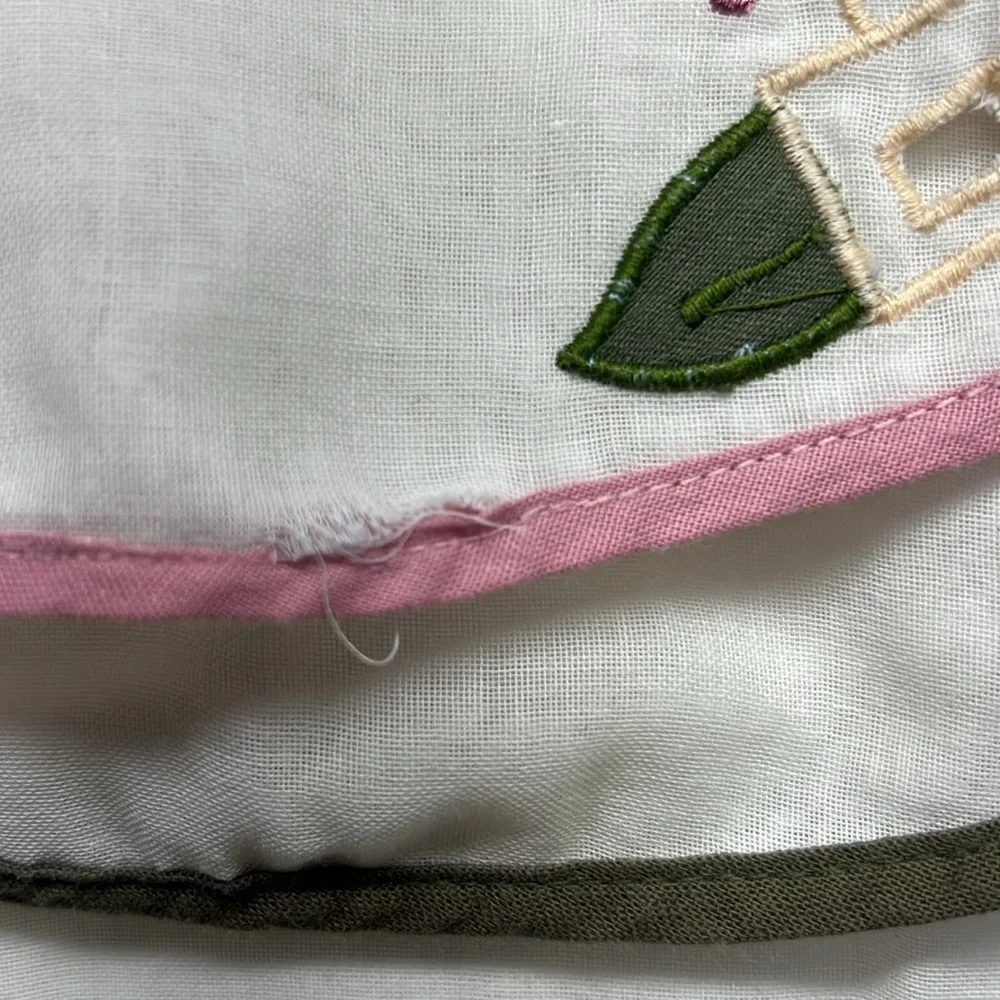 Vintage‎ Karela Kids Floral Peter Pan Collar Sz 8